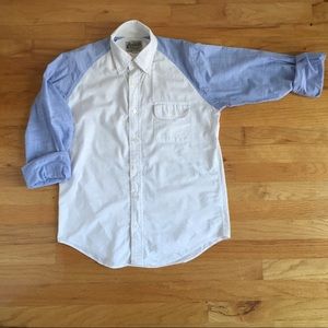 Gant raglan sleeve button up shirt